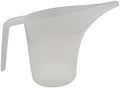 Transparent Plastic Funnel Measuring Cup Large Capacity Long Nozzle