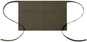 Chef Apron with 2 Large Pockets and Extra Ties