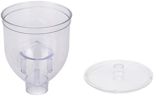 Coffee Grinder Container Hopper Funnel, Transparent