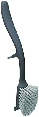 Joseph Joseph Edge Dish Brush with Sink Rest, Grey