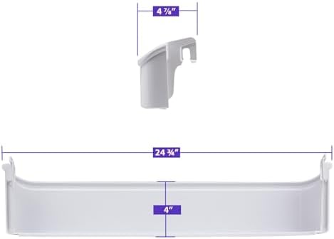 240337901 (MIDDLE) and 240338101 (BOTTOM) Door Shelf Bin Racks