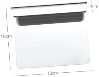Hemoton Stainless Steel Bench Scraper Dough Pastry Cutter Baking Dough