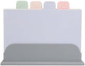 Color Coded Cutting Boards Set with Holder Space Saving Double Sided