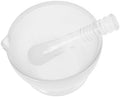 Glass Pestle and Bowl Set with Non Slip Base 75ml