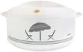 Cello Chef Deluxe Insulated Hot Pot Casserole 3500, White