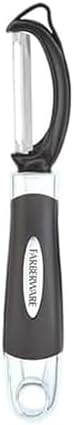 Farberware Euro Vegetable Peeler with Swivel Blade Black