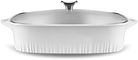 CorningWare QuickHeat 5.7-QT Cast Aluminum Roaster With Lid &