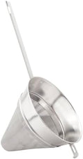 HIC Kitchen Chinois Fine-Mesh Cone Sieve, 18/8 Stainless Steel, For