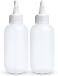 BRIGHTFROM Condiment Squeeze Bottles - 4 OZ Squirt Empty Bottles