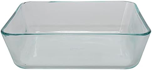 Pyrex 7212 11-Cup Glass Dish with Red Lids, 4-Pack