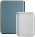2-Piece Nonstick Aluminum Sheet Pan Set, Half & Quarter Sizes, Even