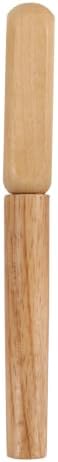 True Spike Stainless Steel Ice Pick Tool with Cover and Wood Handle