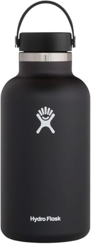 Hydro Flask Wide Flex Cap Black 64 Oz
