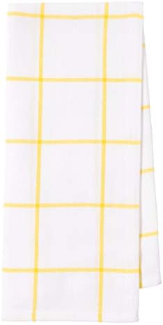 Pantry Lemons All Over Kitchen Dish Towel Set of 4, Cotton, 18 x
