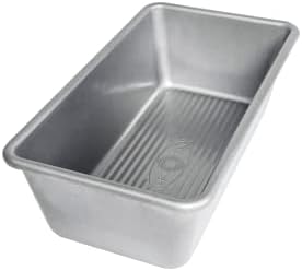 USA Pan Bakeware Seamless Nonstick Standard Bread Loaf Pan, 8 x 4.5 x