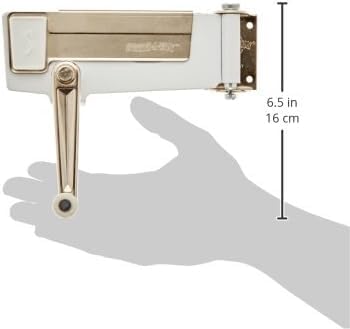 Swing-A-Way Wall Mount Can Opener with Magnet Lid Lift, White