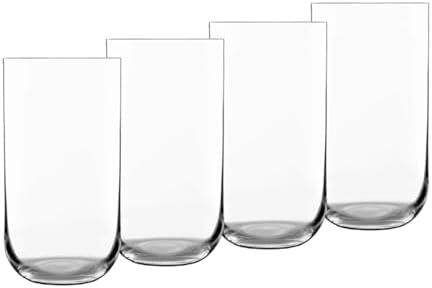 Luigi Bormioli Sublime Highball Glasses, 20 Oz - Clear, Set of 4