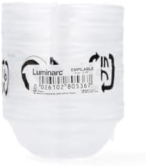 Luminarc Stacking Bowl, 0.3 Litre, 6 cm, Clear