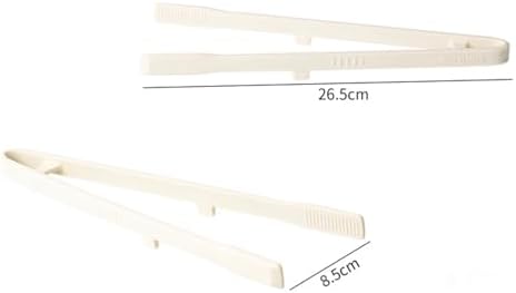 Silicone Toast Tongs, 3-Piece, 11-Inch