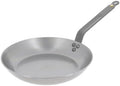 de Buyer MINERAL B Carbon Steel Fry Pan - 8” Diameter, 5.5” Cooking