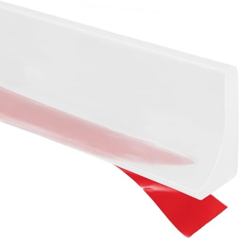 Shower Threshold Water Dam Barrier, Self Adhesive Silicone Waterproof
