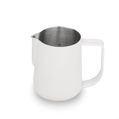 watchget Milk Frothing Pitcher 250ml/8oz Stainless Steel Espresso