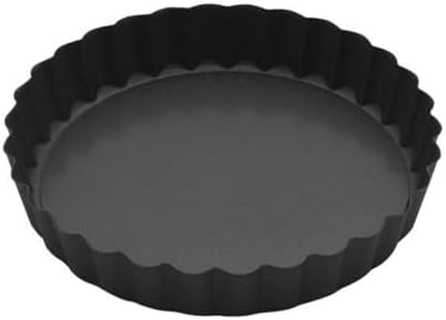 KALLORY Non-stick Egg Tart Mold and Metal Baking Cups Set, 4-inch