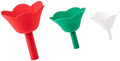 3PCS Food Grade Silicone Flower Shape Funnel Set Leak Designs Heats