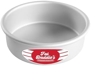 Fat Daddio's Anodized Aluminum Round Cake Pans, 2 Piece Set