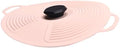 Silicone Sealing Bowl Cover, Medium Nordic Pink
