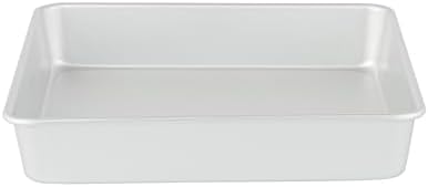 Restaurantware Square Aluminum Cake Pan - 10 x 10 x 2 Inch
