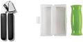 OXO Good Grips Garlic Press and Silicone Garlic Peeler, Clear