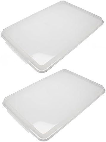 TrueCraftware-18" x 13" Half Size Polypropylene Sheet Pan Cover Clear