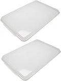 TrueCraftware-18" x 13" Half Size Polypropylene Sheet Pan Cover Clear