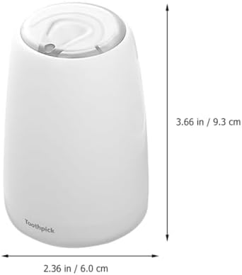 Automatic Pop-up Toothpick Dispenser Plastic Holder for Home