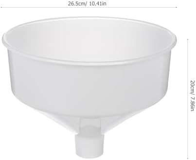 VANZACK 2Pcs Wide Mouth Plastic Funnel