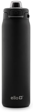 Ello Pop & Fill Insulated Stainless Steel Water Bottle with Quick Fill