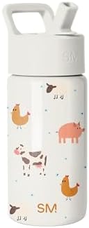 Simple Modern Kids Water Bottle & Toddler Cup | 14oz | Farm Animals