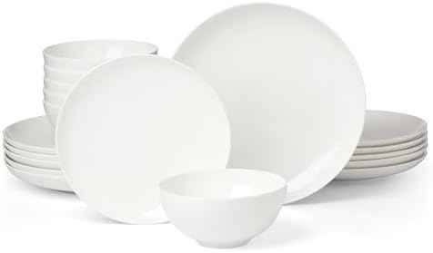 Lenox Studio 1414 Coupe Bone China 18-Piece Dinnerware Set for 6