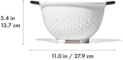 OXO Good Grips Plastic Strainer - 3 Qt Capacity, White