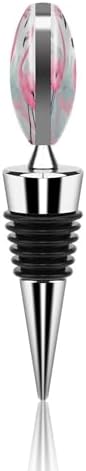 Love Flamingo Wine Stopper Vacuum Alloy Wine Bottle Stopper Reusable