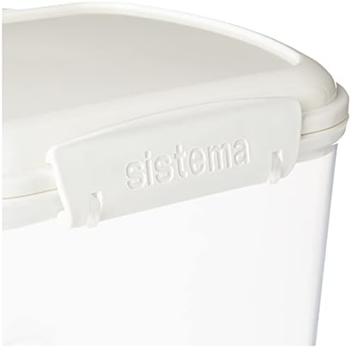 Sistema Flour and Sugar Storage Containers for Pantry with Lids and