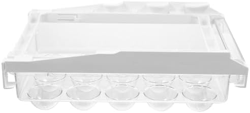 Fridge Egg Holder Drawer Storage Box, ABS PET Organizer