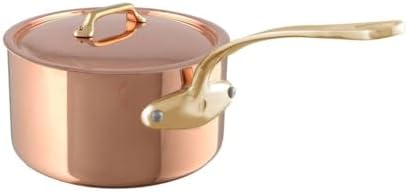Mauviel M'200 B 2mm Polished Copper & Stainless Steel DeLuxe 3-Piece