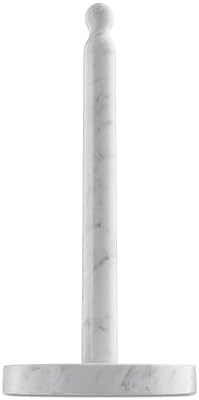 Koville Carrara Marble Paper Towel Holder, 6"