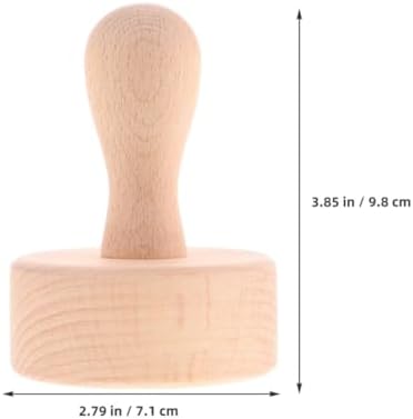 Mini Tart Pan with Removable Bottom, 2pcs Wood Set
