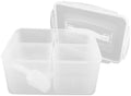 VICASKY Plastic Container Compartments Storage Divided Sealed with 8l