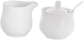 Fenteer Ceramic Sugar and Creamer Set Set Gift Elegant Practical Home