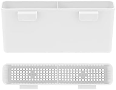 SANNO Utensil Drying Rack, Plastice Utensil Silverware Storage Holder