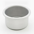 Round Mini Cake Pan Set, 3 Inch Aluminum Alloy with Removable Bottom